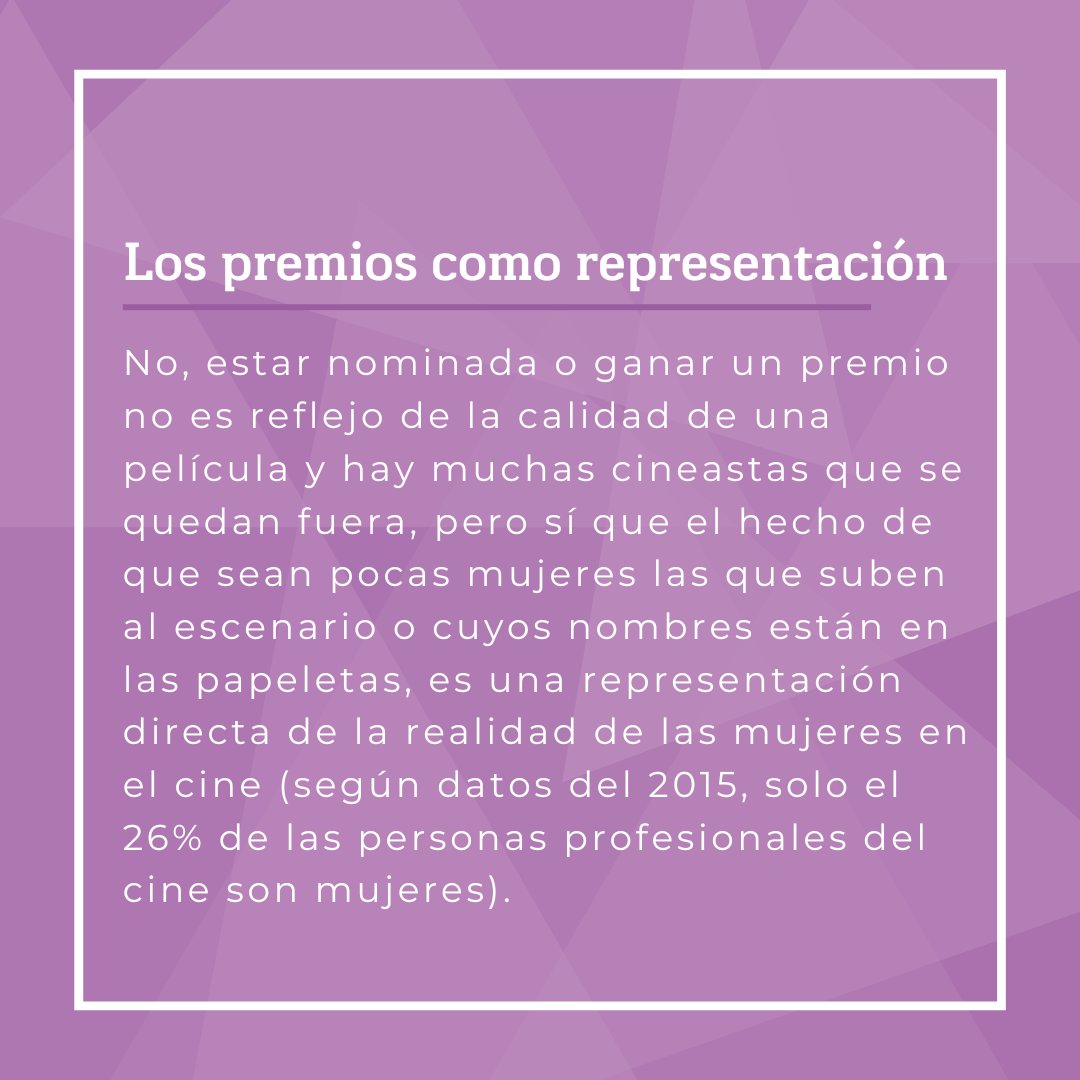 mujeresjuezas's tweet photo. A solo un día de la gala de los Premios Goya, nos preguntamos cuál es y dónde está el techo de cristal dentro de la industria cinematográfica de nuestro país.🎥

#mujeresjuezas #mujerescineastas #premiosgoya #cineespañol #mujeresycine #techodecristal #desigualdad https://t.co/ToYJdo3zoe
