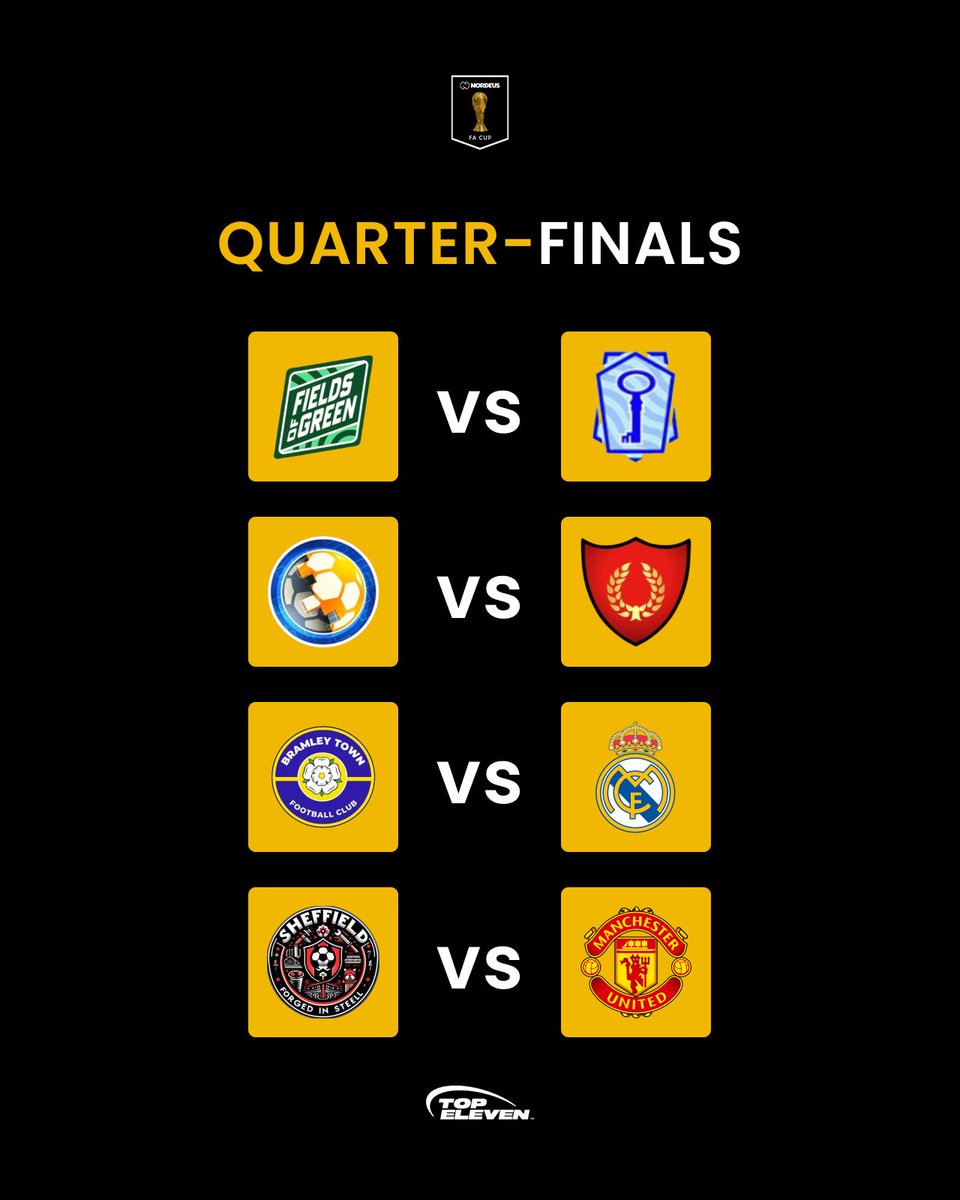 Nordeus FA Cup tweet media