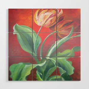 Red and Yellow Tulips Wood #WallArt by #taiche #Society6 #flowers #art #flower #nature #artist #floralart #flowerpower #artwork #floraldesign #painting #floral #flowerpainting #flowerlover #flowerlove #artoftheday society6.com/product/red-an…