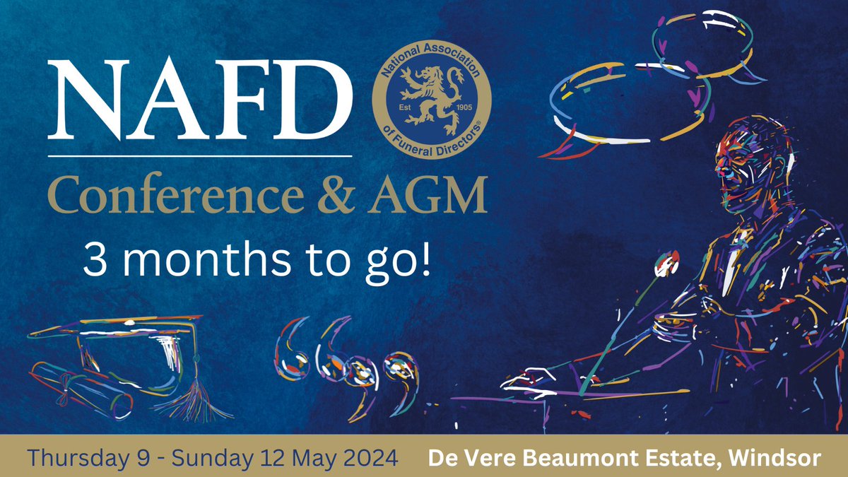 3 Months to go until the NAFD Conference & AGM! Secure your place today at nafd.org.uk/agm-and-confer…. We look forward to welcoming you to historical Old Windsor and @devereofficial!