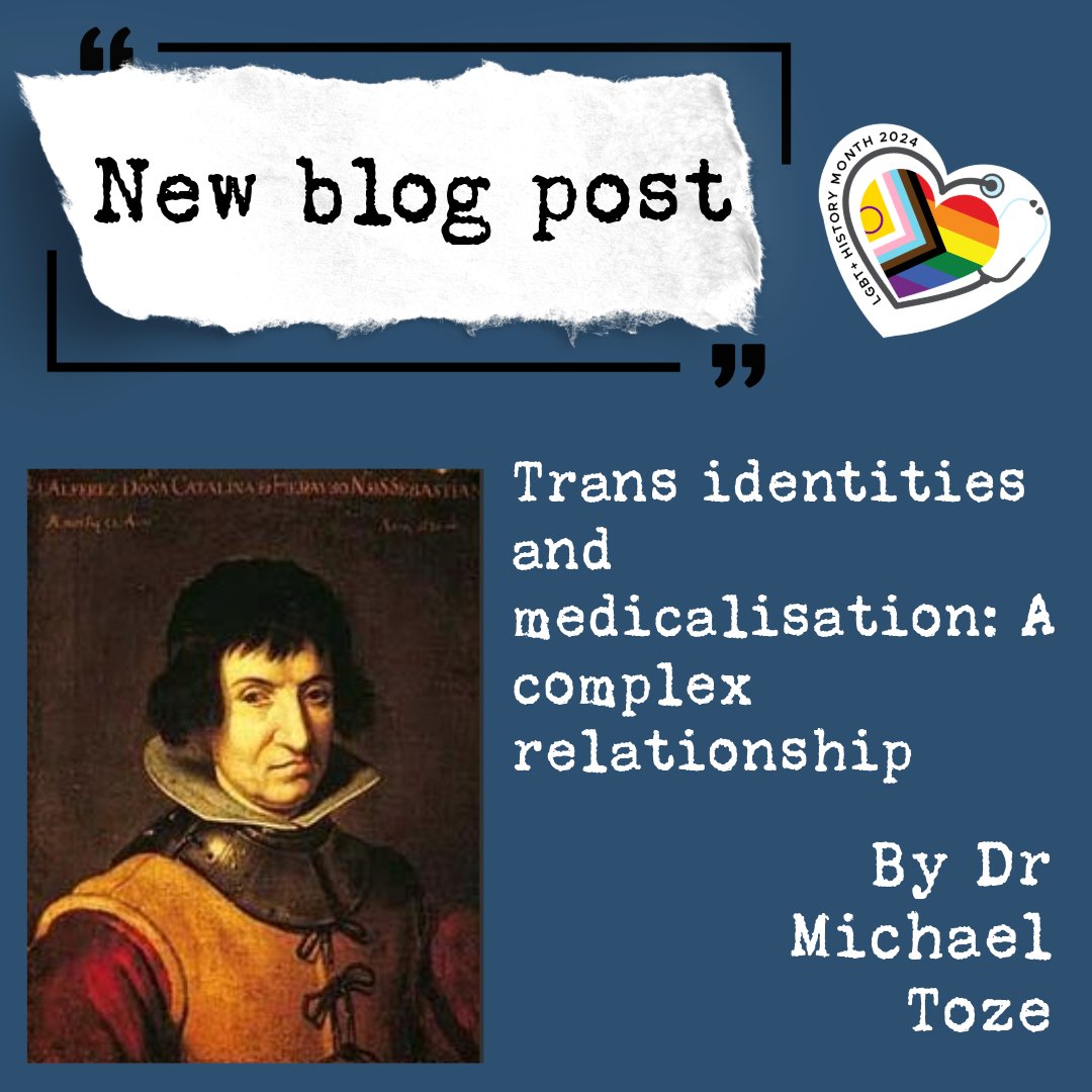 Check out our latest fascinating blog post by Dr Michael Toze for LGBTQI+ History Month, who explores relations between medicine and trans communities > 
library.blogs.lincoln.ac.uk/category/lgbth…

#LGBTHM24 #LGBTHM