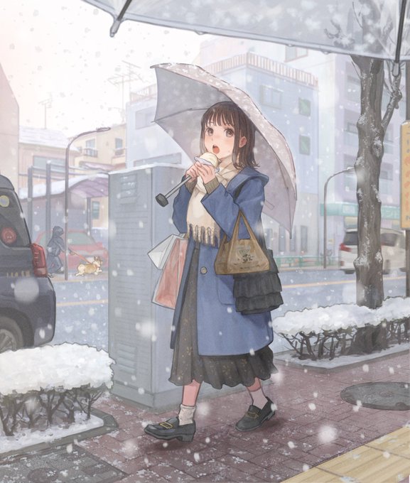 「枯れ木 降雪」のTwitter画像/イラスト(新着)