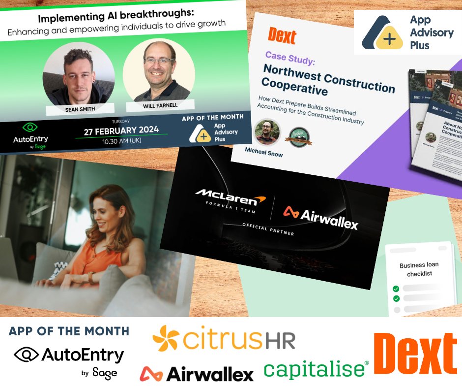 App Advisory Plus (@appadvisoryplus) on Twitter photo Happy Friday!
<a href="/AutoEntry/">AutoEntry</a> 👁️🗨️ appadvisoryplus.com/resources/webi…
@Airwallex 🏎️ appadvisoryplus.com/resources/news…
@Dextofficial 🏗️ appadvisoryplus.com/resources/blog…
@citrusHR 🎈 appadvisoryplus.com/resources/blog…
<a href="/Capitalisers/">Capitalise</a> ✅ appadvisoryplus.com/resources/blog…
#accounting #accountancy #recruitment #hr #business #formula1 Happy Friday!
<a href="/AutoEntry/">AutoEntry</a> 👁️🗨️ appadvisoryplus.com/resources/webi…
@Airwallex 🏎️ appadvisoryplus.com/resources/news…
@Dextofficial 🏗️ appadvisoryplus.com/resources/blog…
@citrusHR 🎈 appadvisoryplus.com/resources/blog…
<a href="/Capitalisers/">Capitalise</a> ✅ appadvisoryplus.com/resources/blog…
#accounting #accountancy #recruitment #hr #business #formula1
