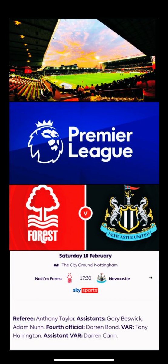 footiepassion's tweet image. 🆕 🏰 🗞️ @NUFC At Notts Forest – Another Away Win Can Keep European Hopes Alive 🏁

New #NUFC #NOTNEW via @Medium by @UltraStarTime shorturl.at/qFSY9

🏆 @PremierLeague MatchWeek 24 
🏟️ The City Ground⌚️5.30pm 10.2.24
Ref: A. Taylor 🚩 VAR: T. Harrington