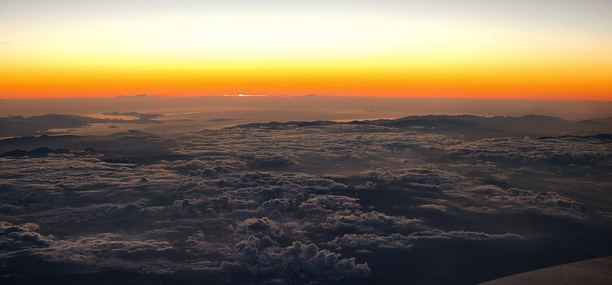 Sunrise over the #Greekislands.