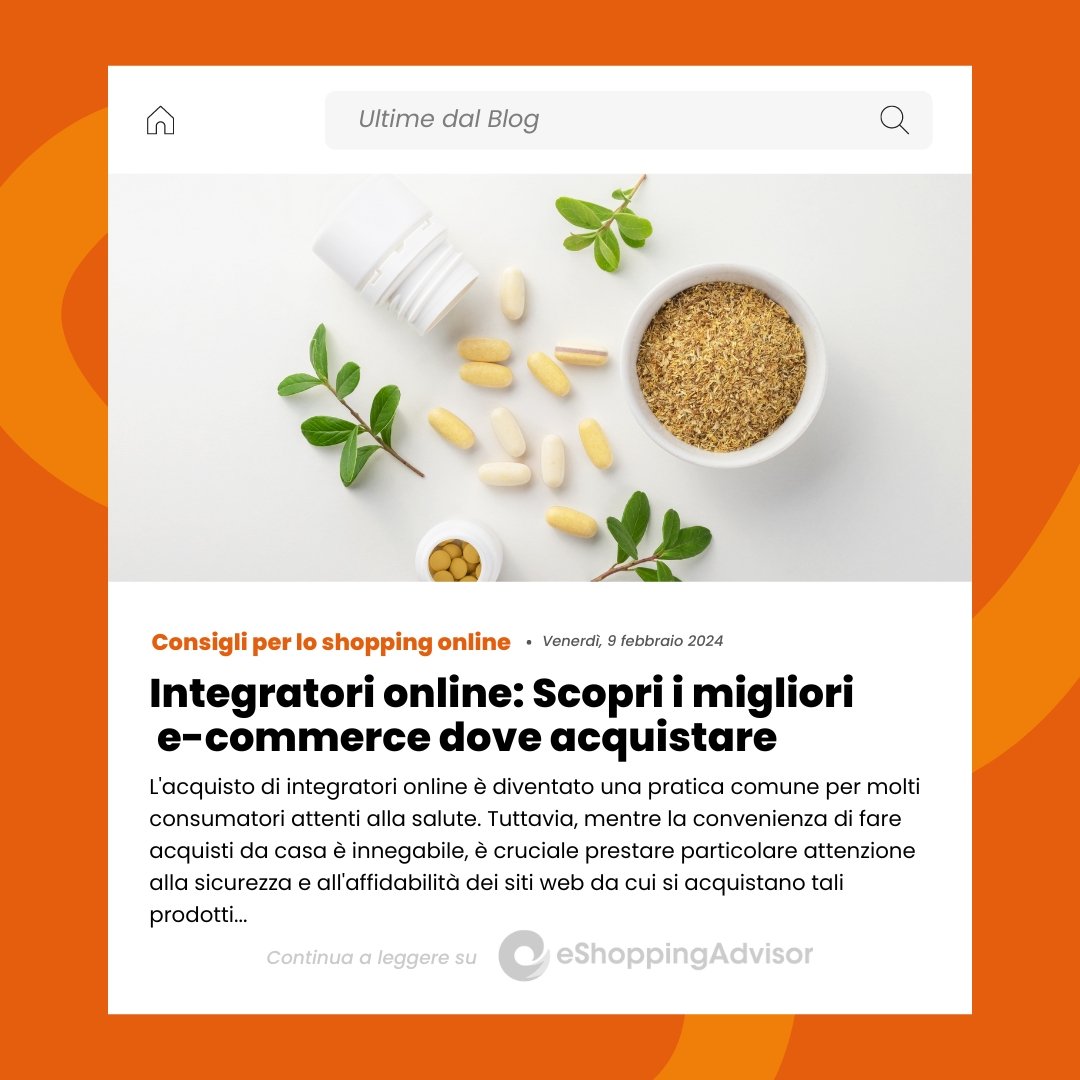 Vuoi acquistare integratori online ma non sai a chi rivolgerti? 🤔

Clicca sul link per leggere l'articolo completo ⤵️

hubs.la/Q02ktjbw0