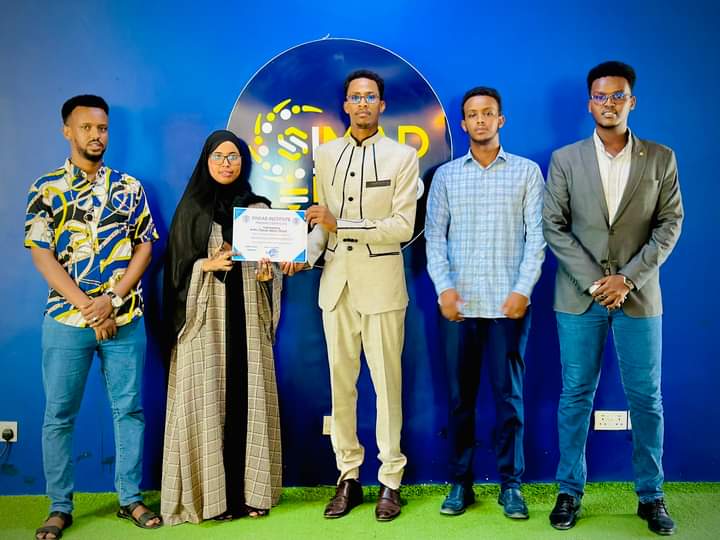 MachadkaDhaab's tweet photo. Very interesting session and exciting training about "Protocol and Diplomacy" to held the Social Science Department students from SIMAD University in Mogadishu.

 this training was organised by Dhaab Institute and XAJSI-SIMAD. https://t.co/bE95FTKwG1