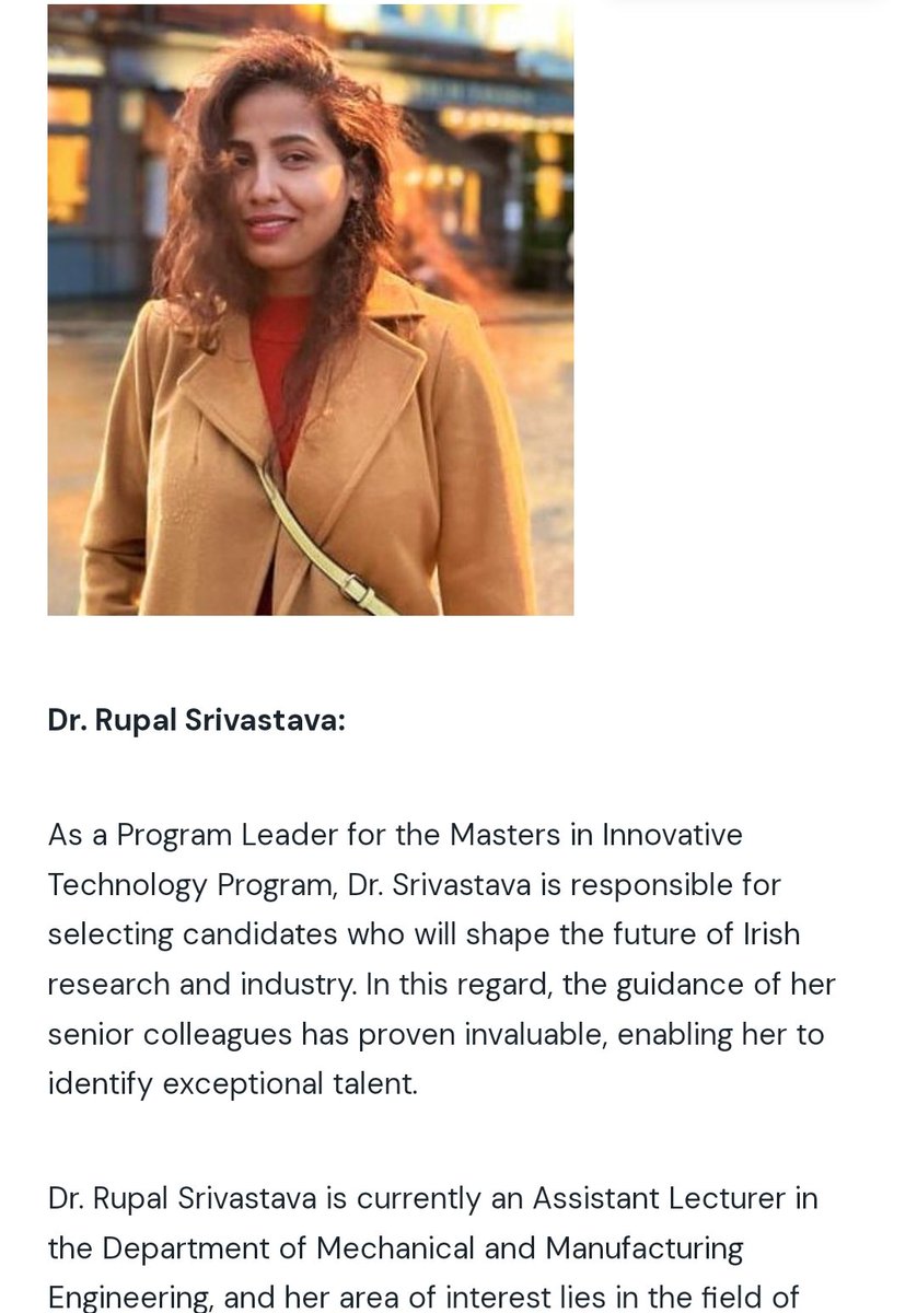 Rupal Srivastava (@rupalsriv) on Twitter photo On the International Day of Women in Science, featured in the university newsletter.
Full article here- shorturl.at/apqAR
<a href="/SETUIreland/">South East Technological University</a> On the International Day of Women in Science, featured in the university newsletter.
Full article here- shorturl.at/apqAR
<a href="/SETUIreland/">South East Technological University</a>