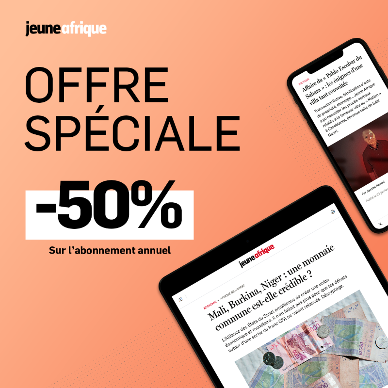 jeune_afrique's tweet photo. Décryptez, débattez, décidez.
🔴 Plus que quelques jours pour profiter de notre offre spéciale !
Abonnez-vous et profitez d'une réduction de 50% sur toute l'année!