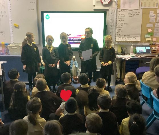 Another week, another beautiful joint liturgical prayer, this time with Year 1/2 and Y3/4