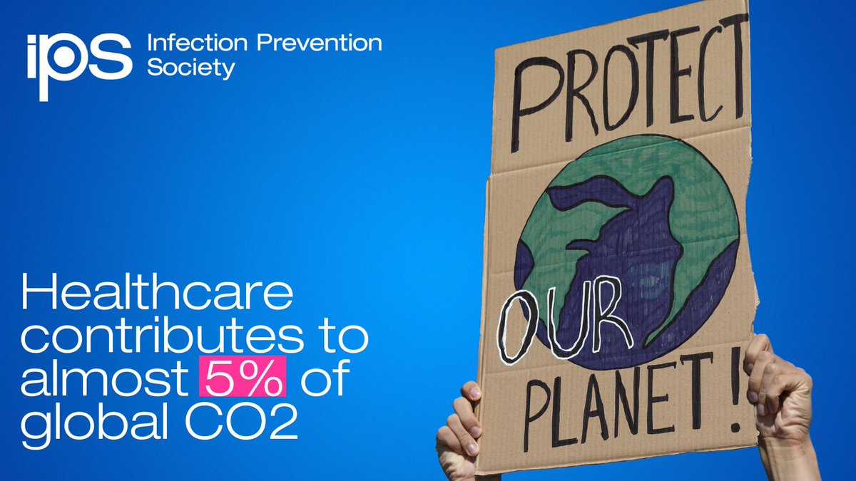 #IPS  believe the climate emergency is a health emergency requiring urgent action

Healthcare contributes to almost 5% of global CO2   emissions

#IPC practitioners have key expertise to change healthcare delivery in a #sustainable  way which doesn't contribute to #climatechange