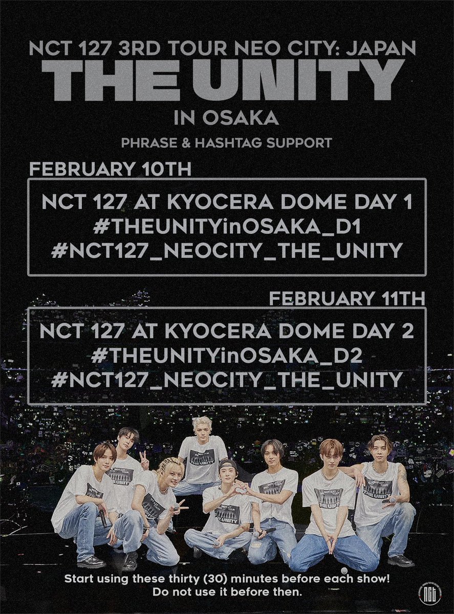 NCT 127 3RD TOUR 'NEO CITY : JAPAN - THE UNITY' in Osaka Day 1