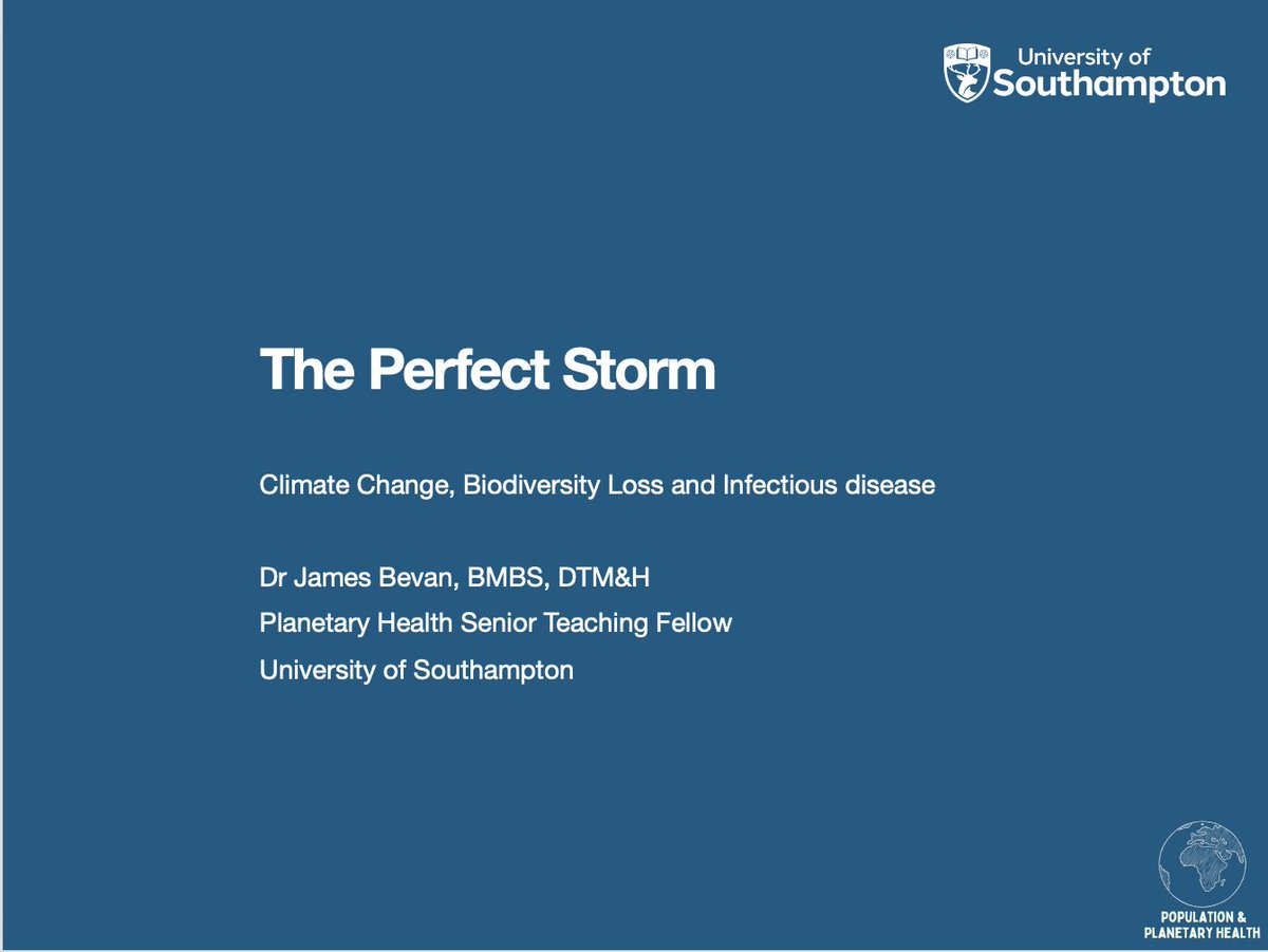 Teaching today on my favourite topic... slightly depressing I know.