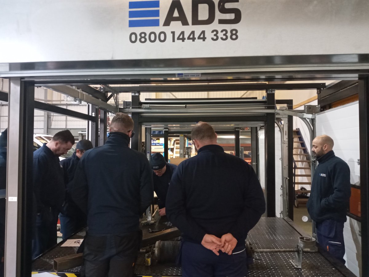 We understand that success of ADS relies heavily on knowledge, skills and compliance of our engineering team.

That’s why we offer monthly training and development sessions to ensure that we deliver best service to all our customers.

#industrialdoors #engineers #training