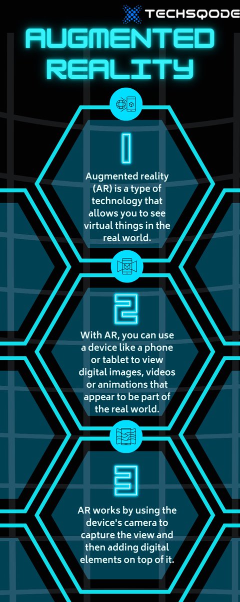 Techsqode's tweet photo. What do you know about AUGMENTED REALITY ?

#augmentedreality #Techsqode #AI #ar #webdesigner #webanalytics #vr https://t.co/4RcOaGCXCt