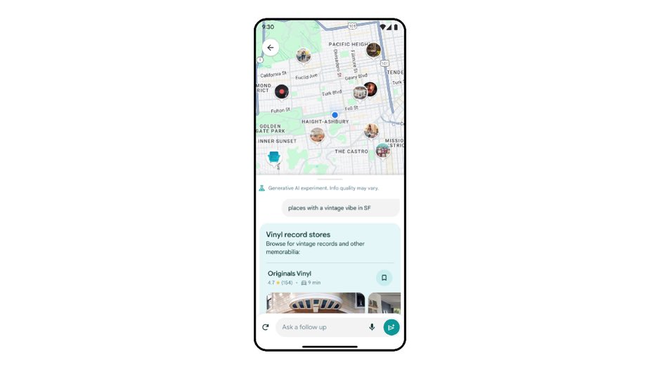 MarketixFC's tweet photo. 🔍🗺️ Google Maps intègre l'IA générative pour des suggestions intelligentes !

🤖 Actuellement disponible aux États-Unis, cette fonction promet une expérience immersive et personnalisée de découverte sur Google Maps ! 

🇫🇷 Souhaitez-vous voir cette fonctionnalité en France ? https://t.co/mNxW9KXO10