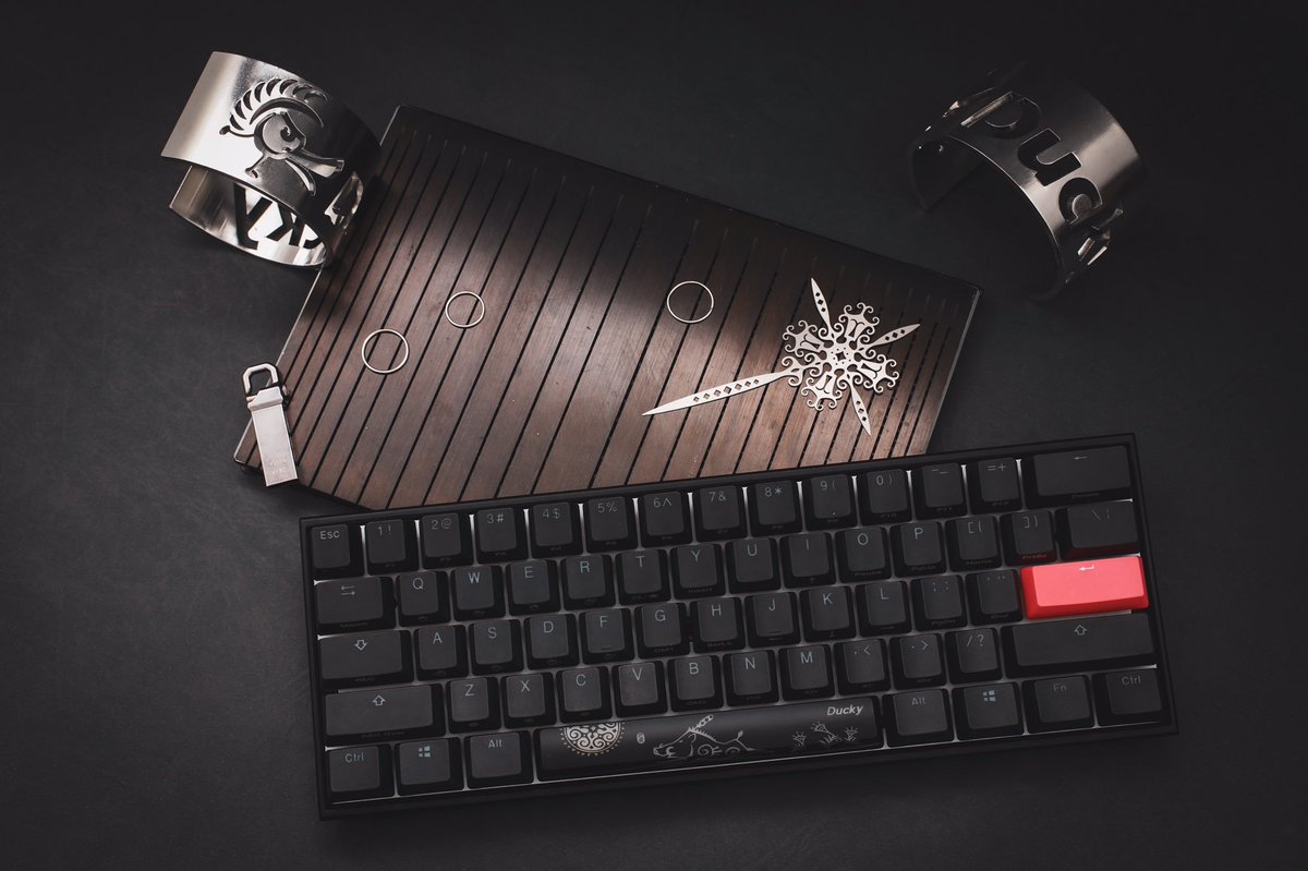 値下げしました！Wooting 60HE Duckyケース＆キーキャップ GH60互換ケース対応キーボード(Wooting 60 HEなど)のカスタマイズ方法