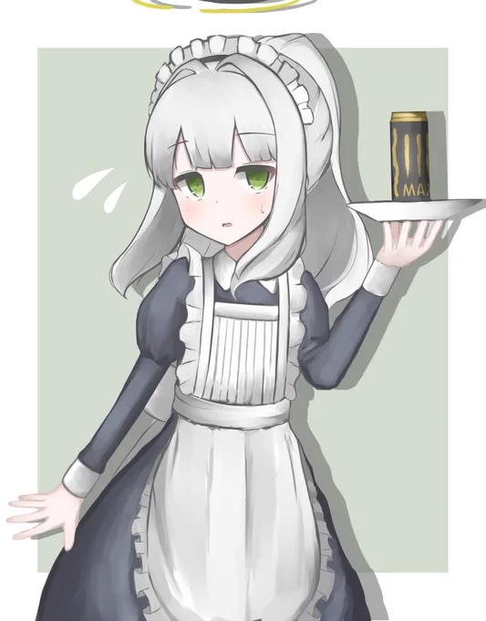 メイドハレちゃん #ブルアカ 