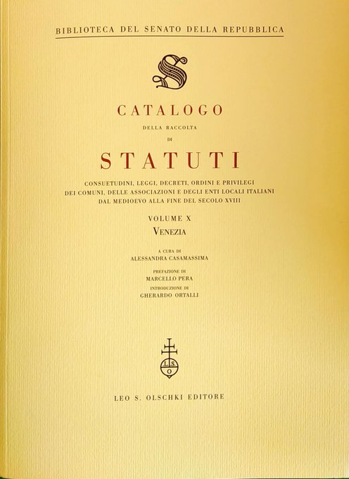 SenatoStampa's tweet photo. #MinervaWeb. Online il nuovo numero della rivista della #BibliotecaSenato👉https://t.co/VgowzOUNNY In primo piano, la pubblicazione del X volume del Catalogo della Raccolta di #Statuti, con la Prefazione del Presidente Commissione Biblioteca e #ArchivioStoricoSenato #MarcelloPera https://t.co/TcDds7euxH