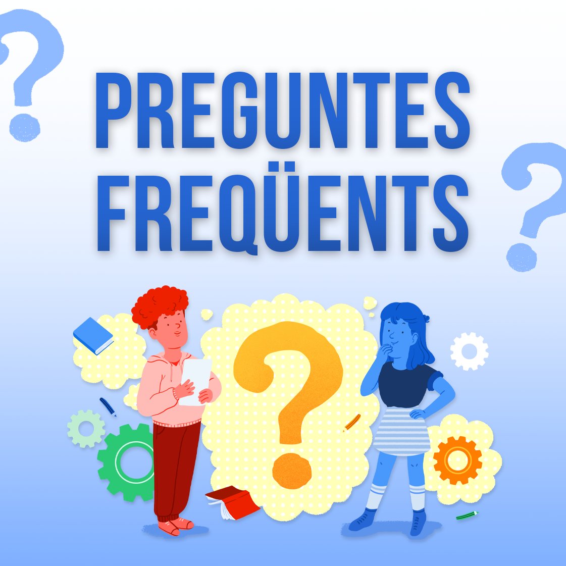 SomDocents's tweet photo. Vols saber com es gestiona el certificat d'un curs? O potser necessites que t'expliquem quan apareixen els certificats a l'ATRI?Tens les respostes a aquestes preguntes i a moltíssimes més en la nostra pàgina de Preguntes Freqüents. https://t.co/M1RnXUyeBZ https://t.co/vtBUdBJyG6