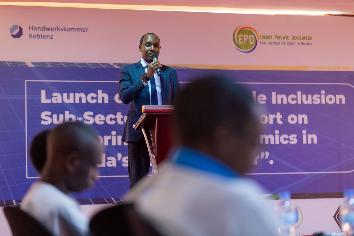 epd_rwanda's tweet photo. Happening now...

Today, @epd_rwanda embark on a groundbreaking journey aimed at highlighting and promoting female inclusivity within the Energy Sector by officially launching its new Sub- Sector "Energy Female Inclusion."

Stay tuned for updates. https://t.co/6yVvzZlhd7