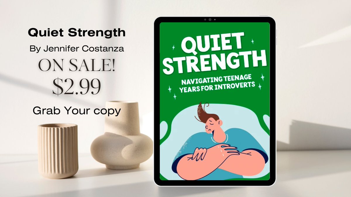 Whizbuzz's tweet photo. Great conversations happen inside our heads. 'Quiet Strength: Navigating Teenage Years for Introverts' knows it and appreciates it. Give it a read today! #BooksForIntroverts #TeenLiterature https://t.co/kUKBkT0Jjp https://t.co/YrThT6cY1Z