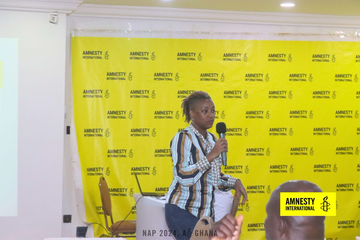 amnestyghana's tweet photo. Glimpses from our National Annual Planning Meeting!

As we gather to strategize and chart our course for the year ahead, here's a sneak peek from our National Annual Planning Meeting. Together, we're shaping the future of human rights in Ghana! 
#amnestyghana #HumanRights #Ghana https://t.co/dHu62RiEAK