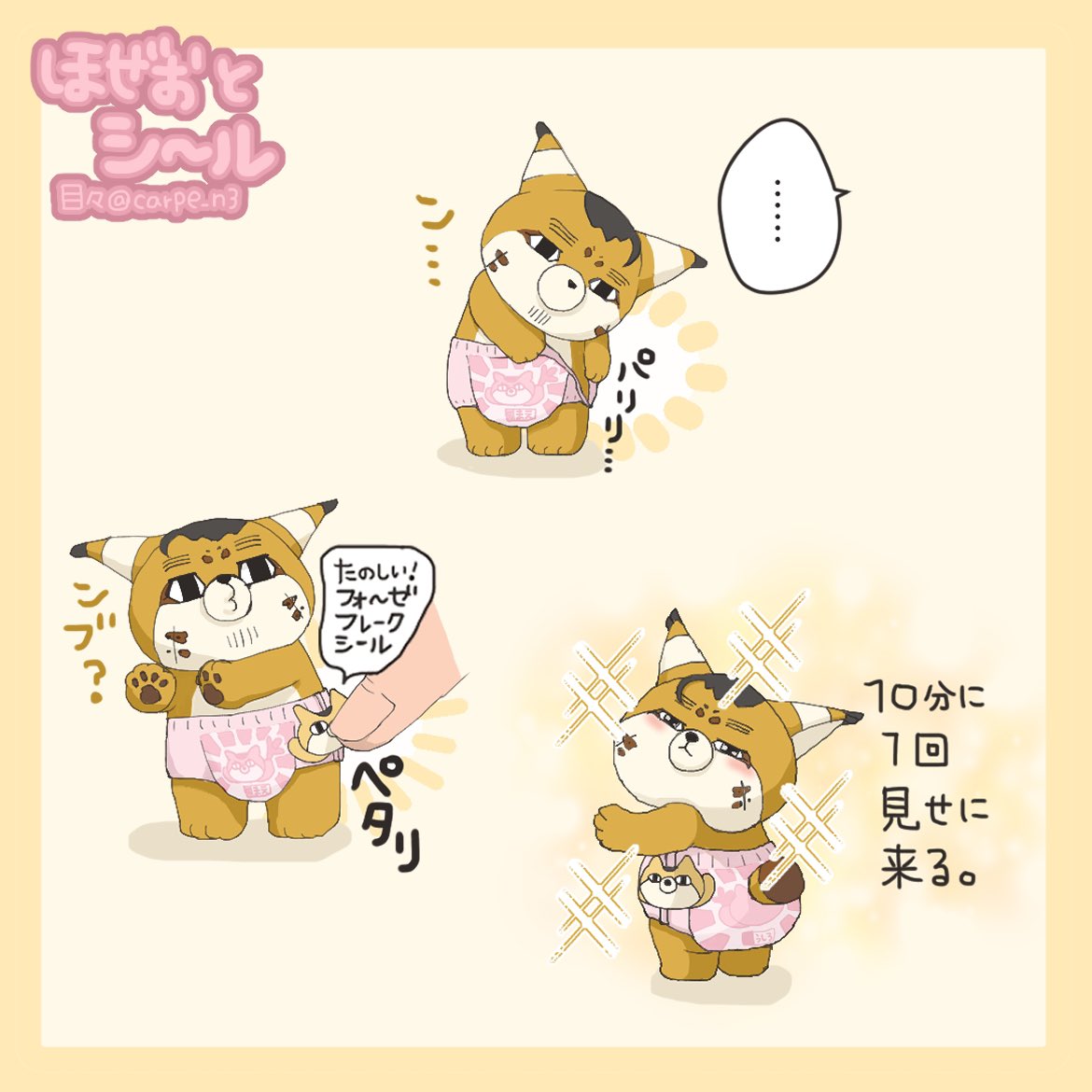 🐱とシ〜ル✨