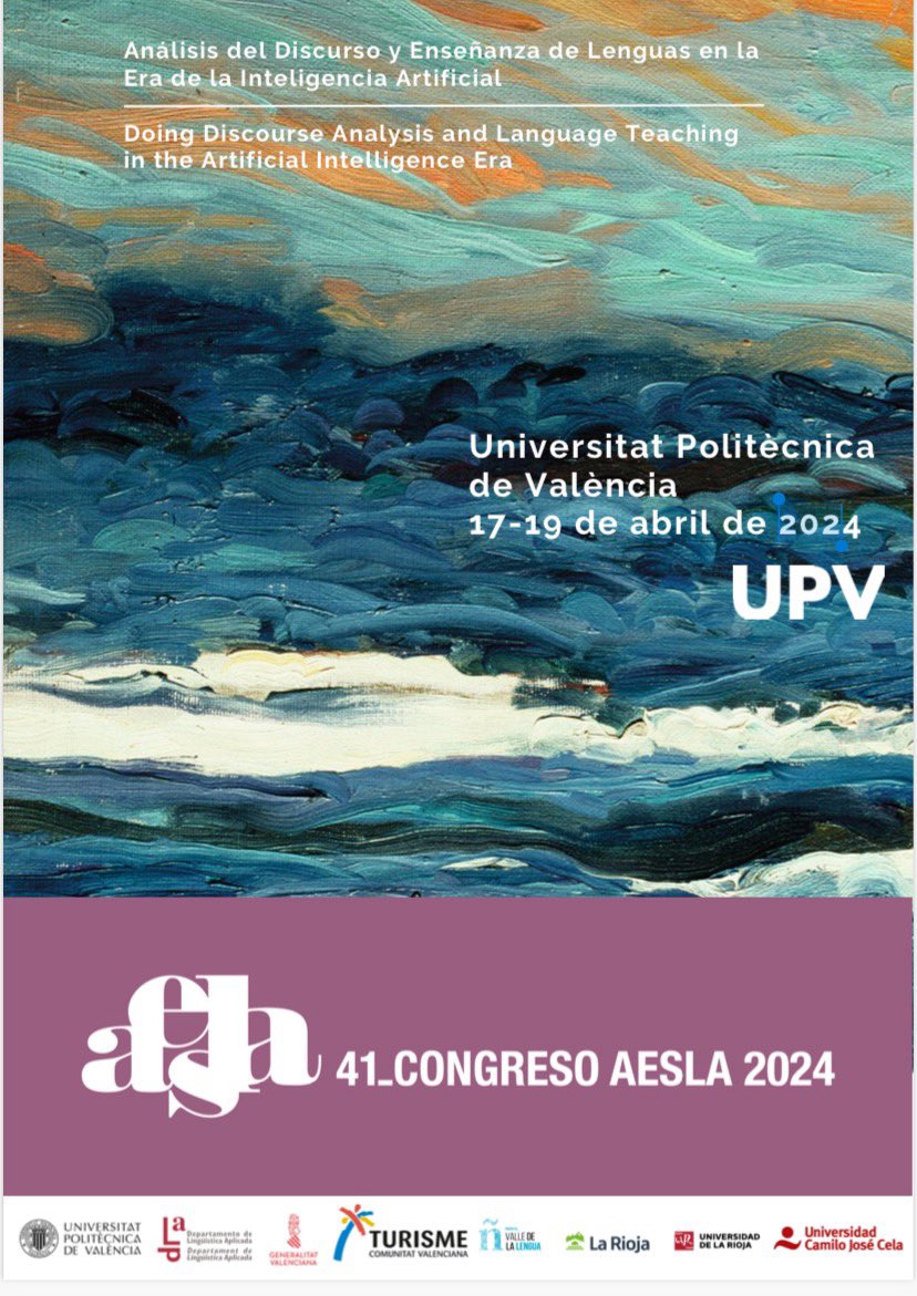 MarisaCarrio's tweet photo. AESLA 2024 https://t.co/E8R9VWOrI0