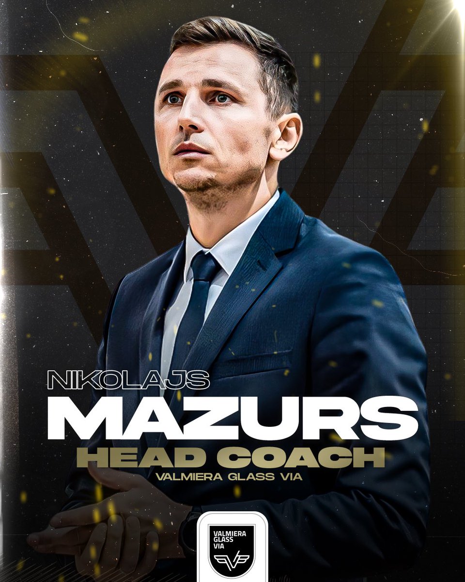 Par komandas galveno treneri kļūst Nikolajs Mazurs!

📜 Lasi vairāk: vgvia.lv/zinas/par-klub…

#ValmieraMīlBasketbolu💚🖤 #StāvPāriVisamValmiera