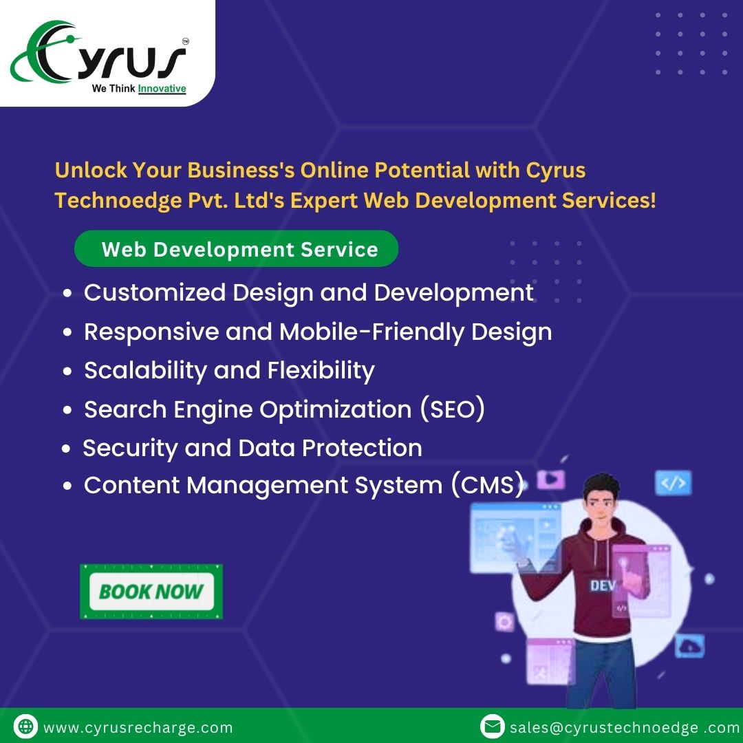 cymlmsoftware's tweet photo. Ignite Your Online Presence with Cyrus Technoedge Pvt Ltd's Expert Web Development Services!
.
.
.
#DigitalAgency #TechSolutions #cyrustechnoedgejaipur #cyrusrecharge #cyrusapi #cyrusdevelopment #cyrussoftware #cyrusjaipur https://t.co/cazdkIHYso