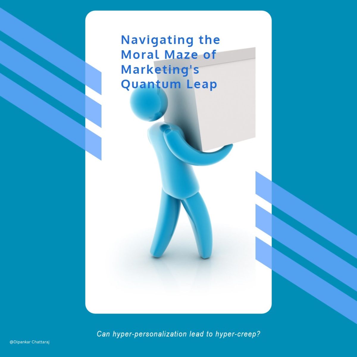 Hyper-personalization: dream or nightmare? #QuantumMarketing unlocks powerful tools, but can it cross the line to creepy? tinyurl.com/5a2ytezr Let's tread the #EthicalAI tightrope together! ✨#FutureOfTrust