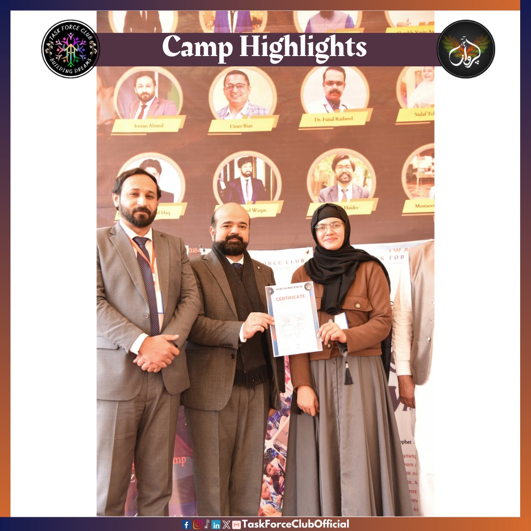 taskforceclub's tweet photo. 🔥 Empowering others starts with leading yourself!
Shots from Parwaaz Leadership Camp 🌟
.
.
#leadershiptraining #FutureLeaders #parwaazcamp #lahore #pakistan #IWAZ #TFC #taskforceclub https://t.co/5mi69P8DKF