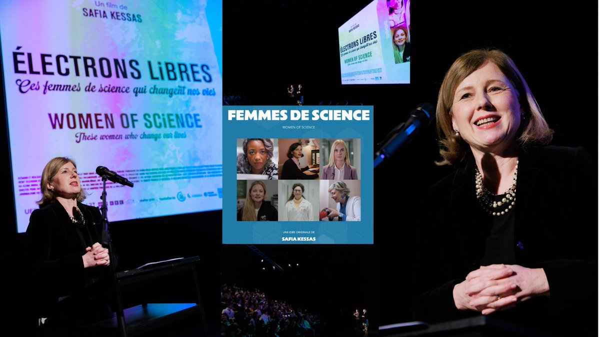 About last night 😉

Great screening of an inspiring #documentary 'Women of Science'

We need more women in #STEM. And the same as in politics, #diversity in #research teams brings the best results. Good that #PublicServiceMedia inform us about it. 

#stemgirls 
#WomenInScience