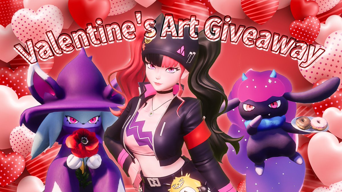 💖#Palworld Valentine's Art Giveaway💖 ✨STEAM GIFT CARD for $100 USD✨ 🔃Win by reposting🔃 Repost🔃 , like❤ & follow✅ this post Reply or post your 'favorite pal' with #PalGiveaway to increase your chances of winning! 🖍Win by posting art🖍 Post with hashtag (illustration,