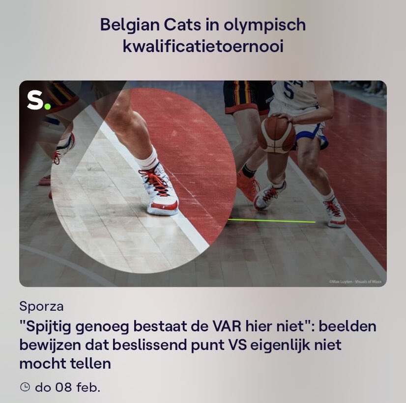 De prijs van de strijdlust gaat naar @TheBelgianCats! 🫶🏻 #blijftnezure #dedagnadien #VAR #Basketballbelgium #belgiancats