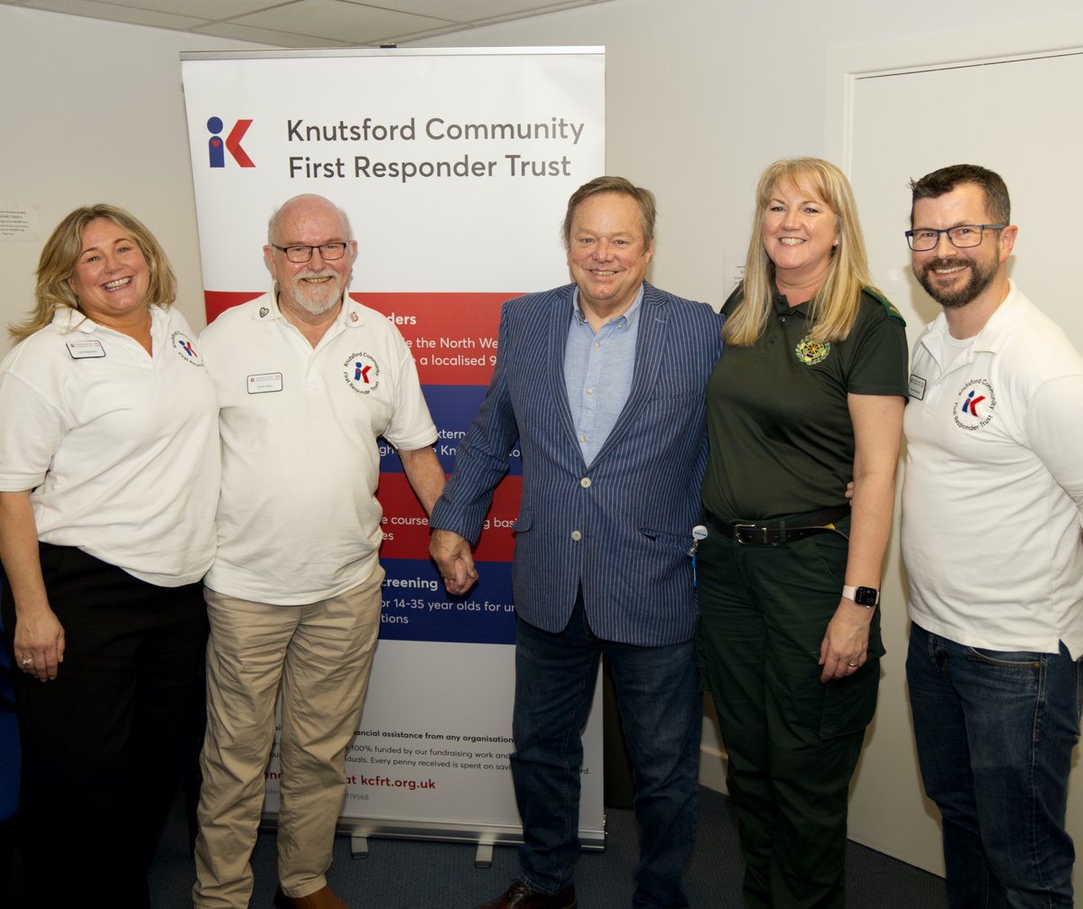 Knutsford Community First Responder Trust tweet media