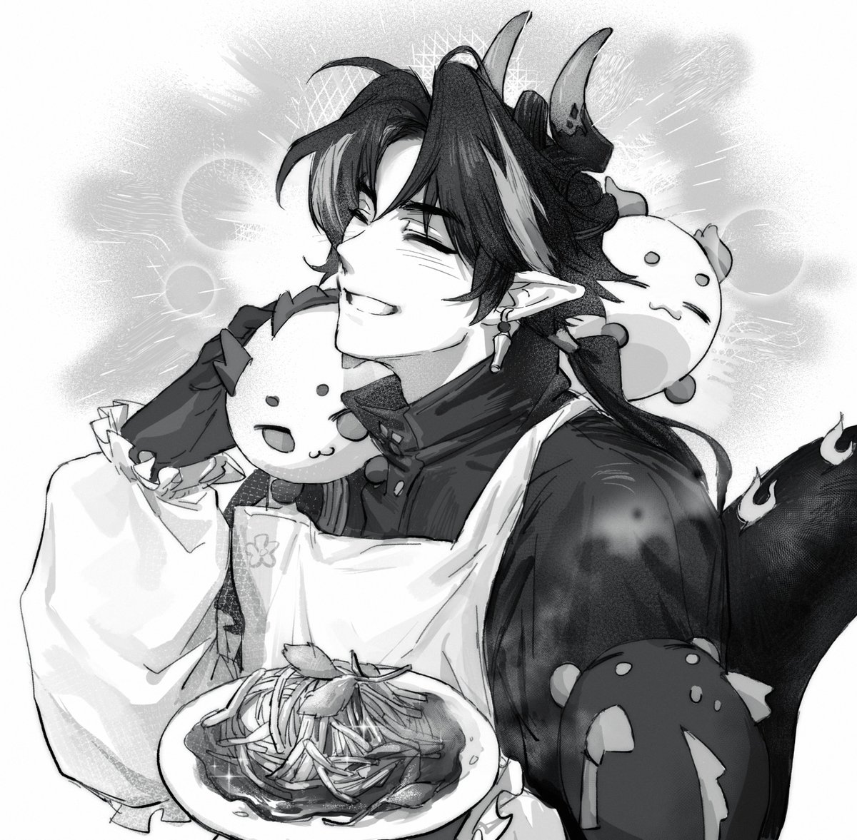 krsanxia13254's tweet photo. #明日方舟 #重岳
新年快乐！！
爷爷你是一款围裙妈妈🥹 https://t.co/FreeTBEF1R