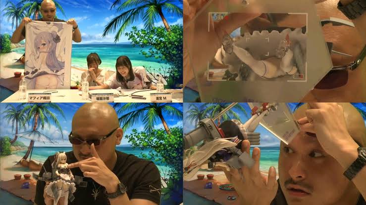 draftwork's tweet photo. 中村悠一のセクハラがなんだ相棒のマフィア梶田を見てみろもっと高みに行ってるぞ https://t.co/he6So9cilm