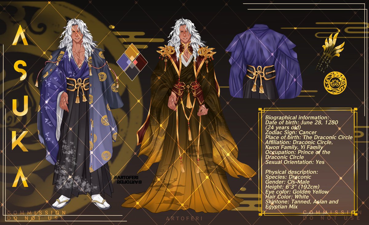 Commission Done for [<a href="/MishkaTheHusko/">Boy Mom Era 💙✨</a>]

very grateful and honored to be given an opportunity to draw a reference sheet with one of her characters, meet Asuka!^^

DM for any inquiries^^ 
{likes &amp; rts are appreciated} 
#artcommissions #commissionsopen #artph #artmoots #vtuber