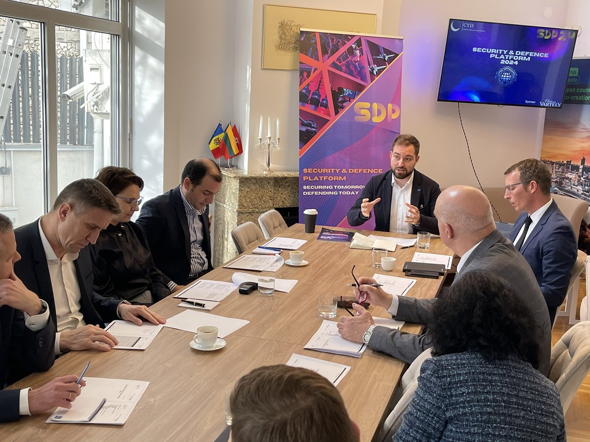 AICursaru's tweet photo. Wrapped up the long-awaited Security &amp; Defence Platform (SDP) 2024!🫡🙌🏻🚀

We are thrilled at @CYIS_org to announce the successful completion of the very first iteration of the SDP in 2024! Here's to a future where security and peace prevail in a more #resilient &amp; #sustainable 🌎 https://t.co/THqr1A7q4X