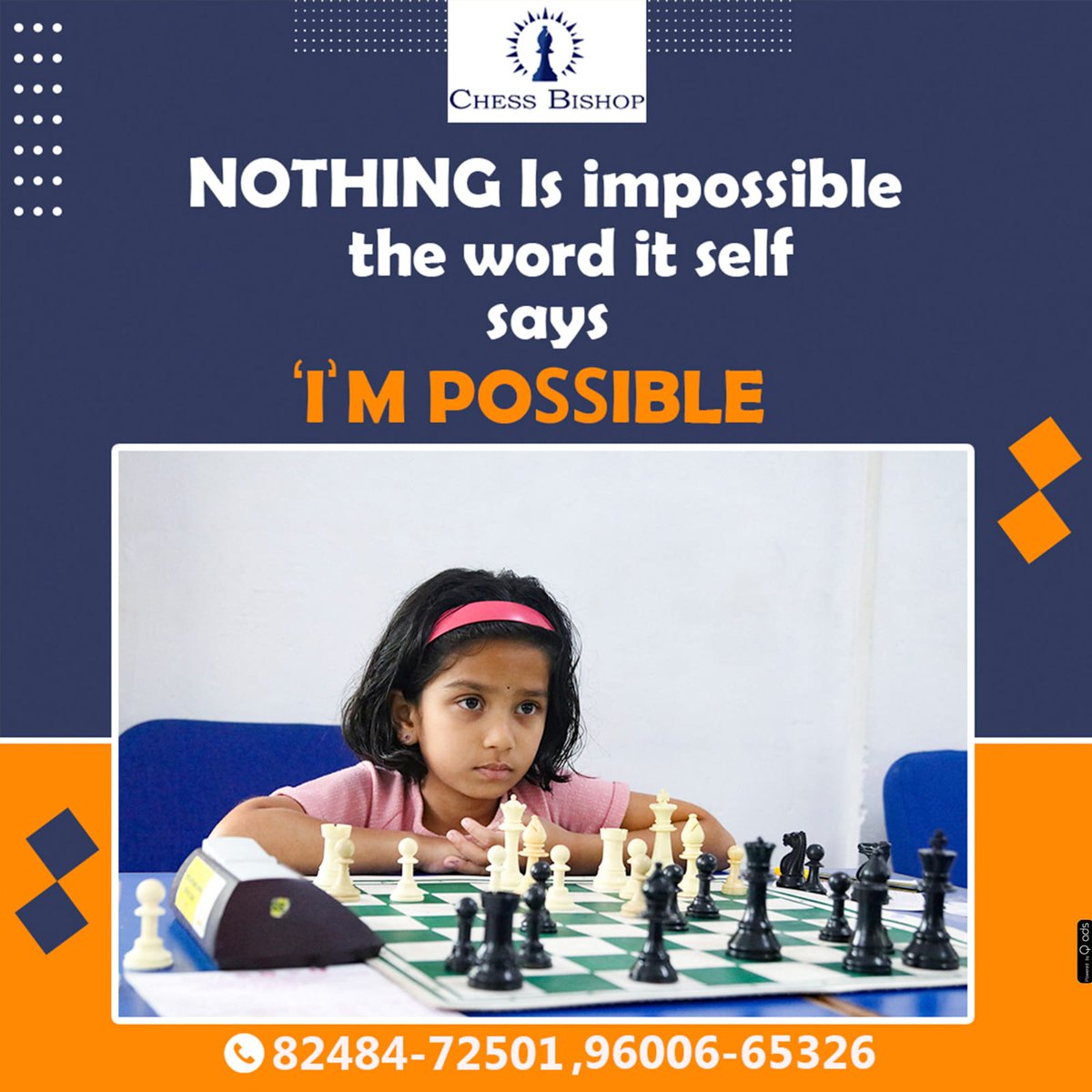 ChessBishopOff1's tweet photo. Nothing Is IMpossible the word it self says
"I" M Possible
#chessbishop #chesstournament #chess #ChessGame #Internationalchessfederation #Chess2024 https://t.co/k6z0vVpvJ1