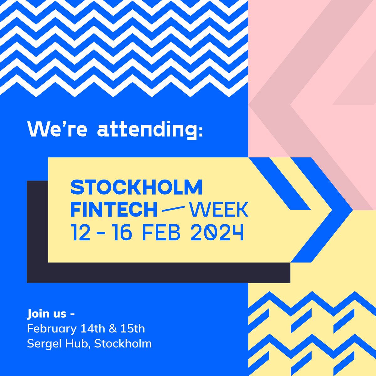 Counting down the days to Stockholm Fintech Week! We're thrilled to connect with inspiring individuals driving innovation in finance and technology.
Come join us there! 🙌

#StockholmFintechWeek