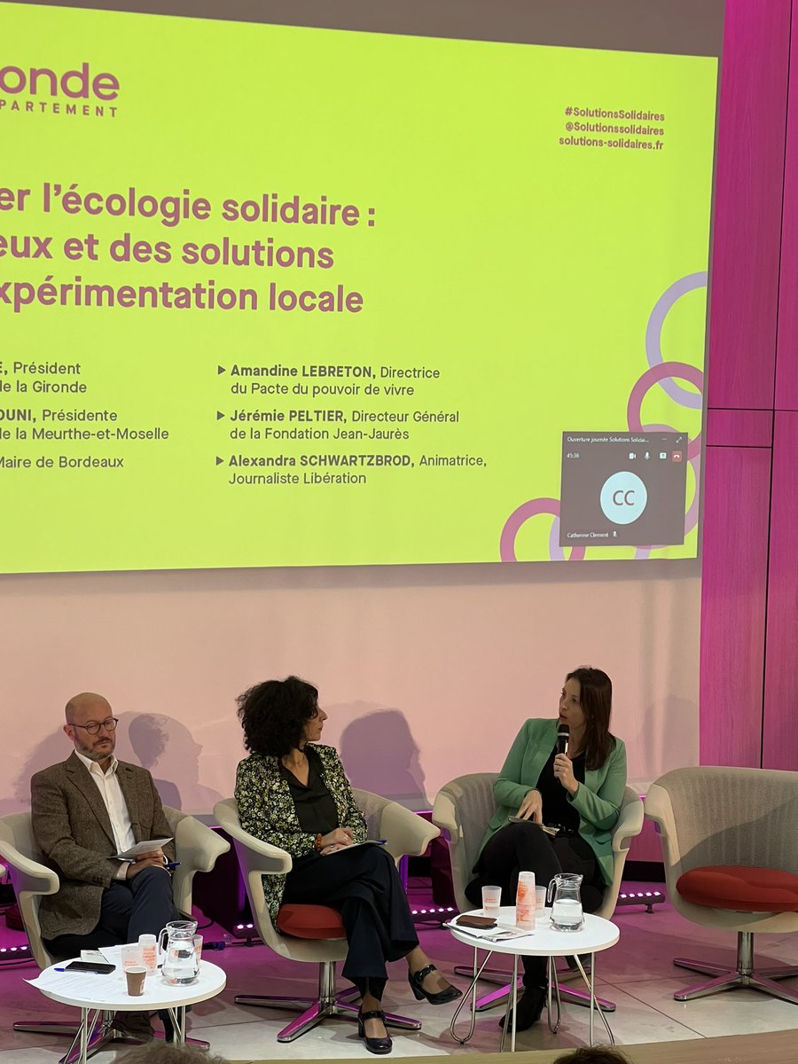 #SolutionsSolidaires | « Avec le pacte @PouvoirDeVivre on porte au quotidien un projet de société émanant de la société civile. La société civile organisée fourmille d’idées, de solutions… Elle a une expertise et une expérience qu’elle est prête à mettre en commun. » @A_Lebreton