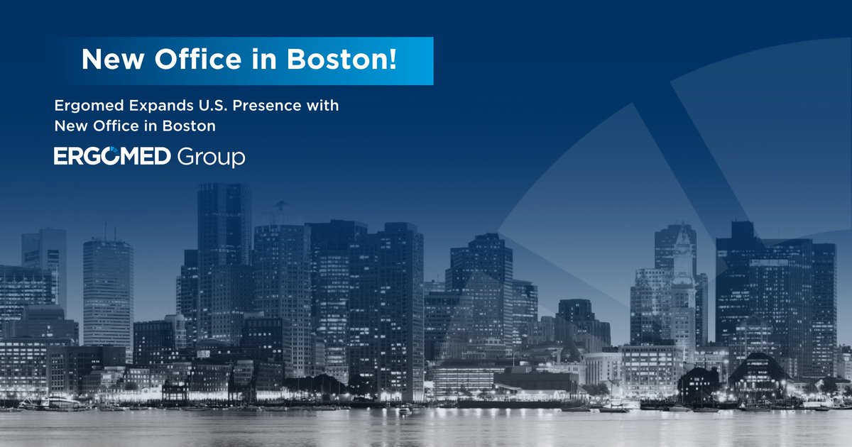 Ergomed Group is thrilled to announce the expansion of our U.S. presence with the opening of a new office in Boston. obi41.nl/3rezzjh3