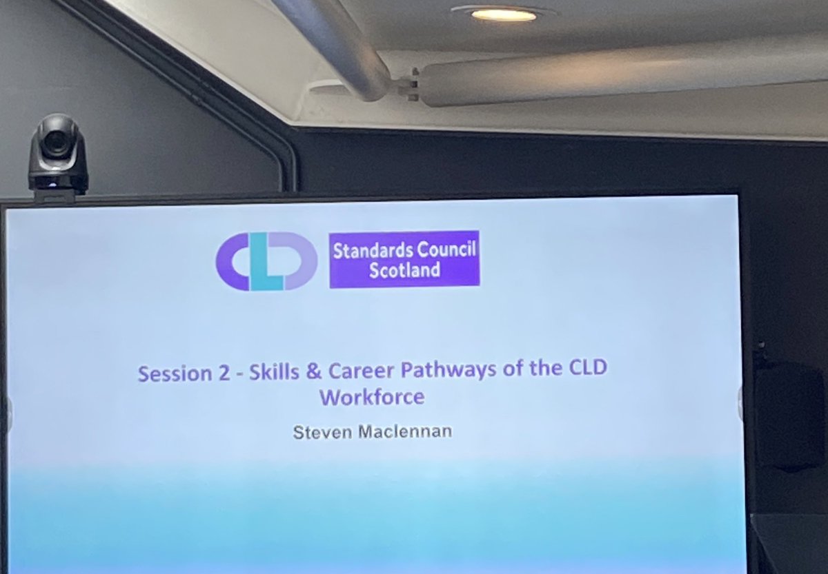 A day in sunny ☀️ Dundee with @cldstandards and FE/HE colleagues looking forward to rich discussion and debate about the profession #becauseofCLD