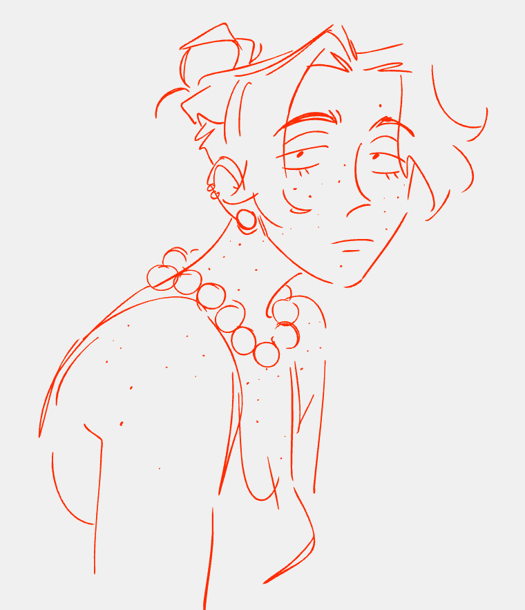 little doodle.. portgas ♀️