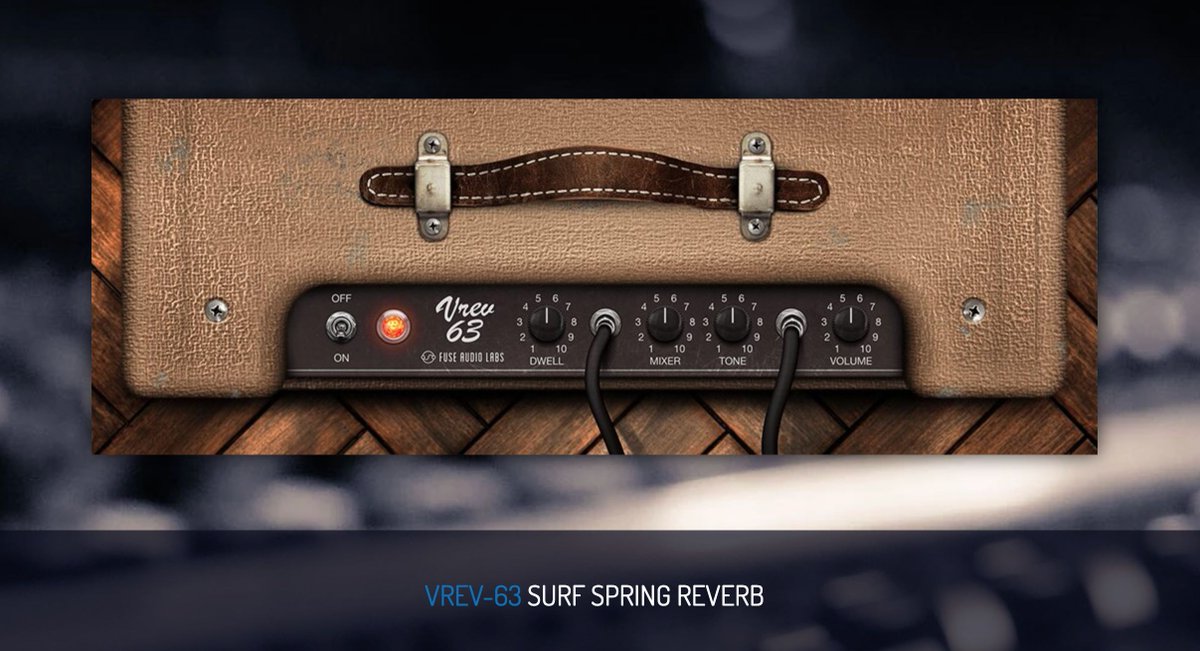 Save 50% on VREV-63 Surf Spring Reverb by Fuse Audio Labs. Offer valid until March 9th.

🔗 fuseaudiolabs.com/#/pages/produc…

@labs_fuse