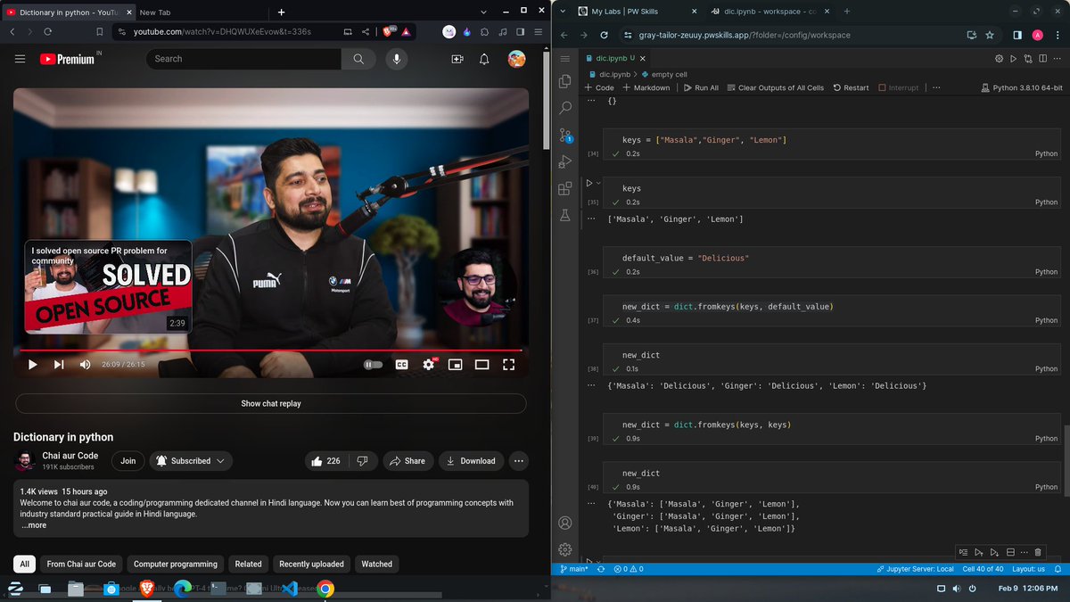 AnikDas91's tweet image. python dictionary #chaiaurcode #chaiaurpython @Hiteshdotcom