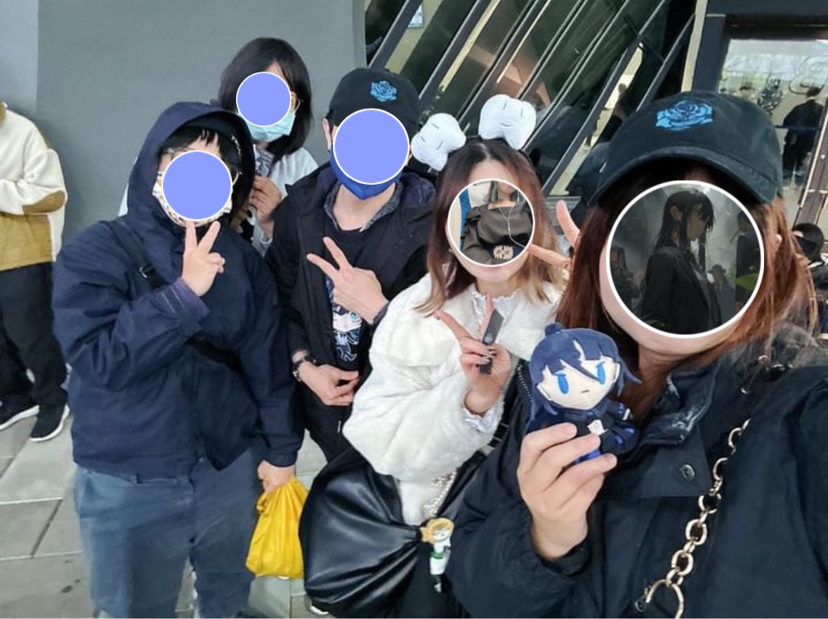 kuromaru_369's tweet photo. 台湾でいっぱいAdo民と会えたの嬉しかったなぁ〜！🫶💕
エンカとか参加してないから実態に会ったの初めてで、日本より台湾のAdo民友達(と思っている)が増えたよ〜！🤣写真撮ってくれて本当にありがとう😊出会いに感謝👏謝謝！✨

#Ado #AdoTPE2024 https://t.co/Tx7tSuZknx